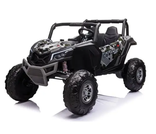 Divvietīgs bērnu elektromobilis Bagijs UTV-MX Camo Painted