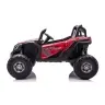 Divvietīgs bērnu elektromobilis Bagijs UTV-MX Red Spider Painted