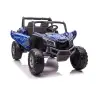 Divvietīgs bērnu elektromobilis Bagijs UTV-MX Blue Spider Painted