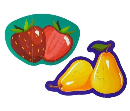 Educational Puzzle For Babies Fruits 5 Parts 40 Pieces Educational Puzzle For Babies Fruits 5 Parts 40 Pieces