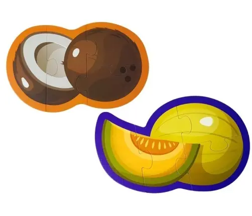 Educational Puzzle For Babies Fruits 5 Parts 40 Pieces Educational Puzzle For Babies Fruits 5 Parts 40 Pieces