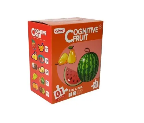 Educational Puzzle For Babies Fruits 5 Parts 40 Pieces Educational Puzzle For Babies Fruits 5 Parts 40 Pieces