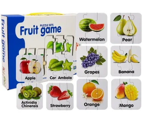 Educational Puzzle Fruit Jigsaw Puzzle 10 Connections Educational Puzzle Fruit Jigsaw Puzzle 10 Connections