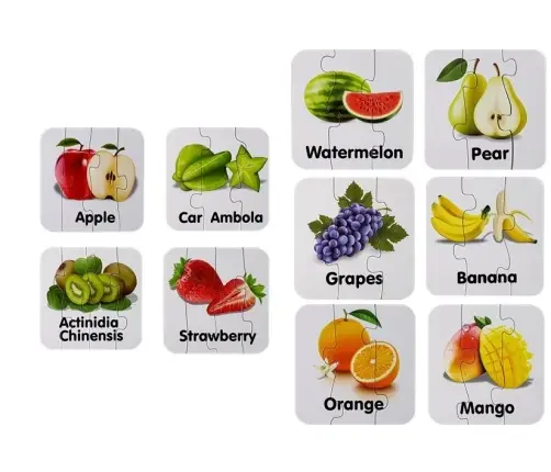 Educational Puzzle Fruit Jigsaw Puzzle 10 Connections Educational Puzzle Fruit Jigsaw Puzzle 10 Connections