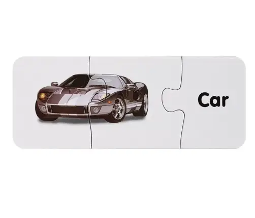 Educational Puzzle Transport Puzzle 10 Connections