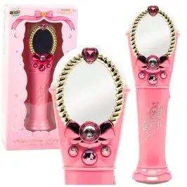Magic Mirror With Microphone Pink USB Light Magic Mirror With Microphone Pink USB Light