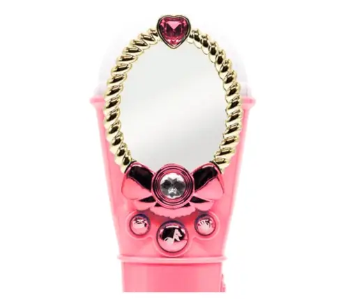 Magic Mirror With Microphone Pink USB Light