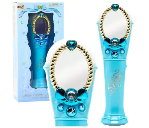 Magic Mirror With Microphone Blue USB Light Magic Mirror With Microphone Blue USB Light