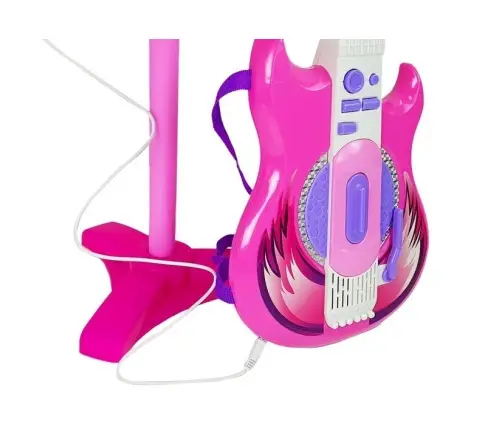 Guitar With Microphone Rock Star Sound