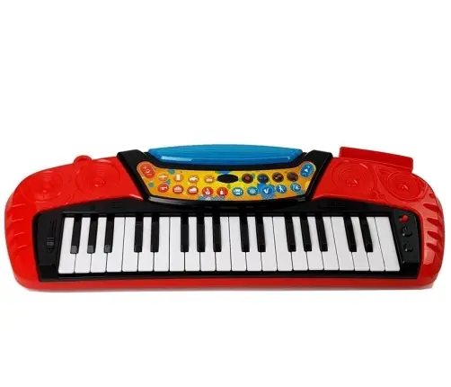 Keyboard Stand Chair 37 Keys Red