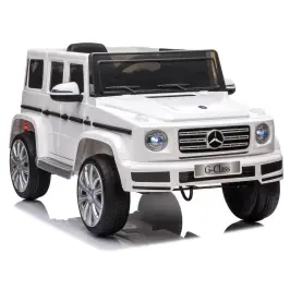Vienvietīgs elektromobilis Mercedes G500 White