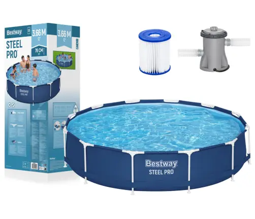 Rack garden pool 366 x 76 cm set Bestway 56681