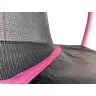 Batuts ar drošības tīklu un kāpnēm 427 cm (14ft) LEAN Sport Max Black-Pink