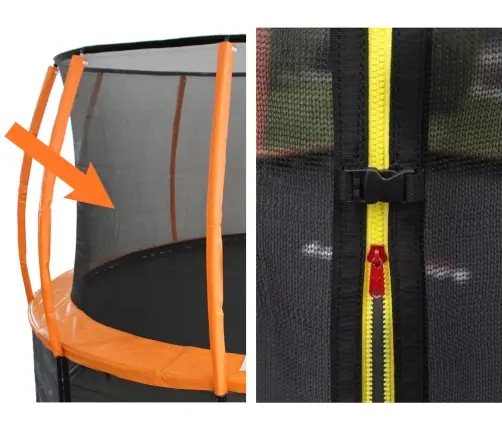 Iekšējais tīkls batutam LEAN Sport Best 244 cm (8ft)
