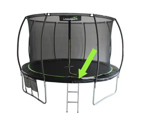 Atsperu aizsargs batutam Sport Max 488 cm (16ft) Black-Green