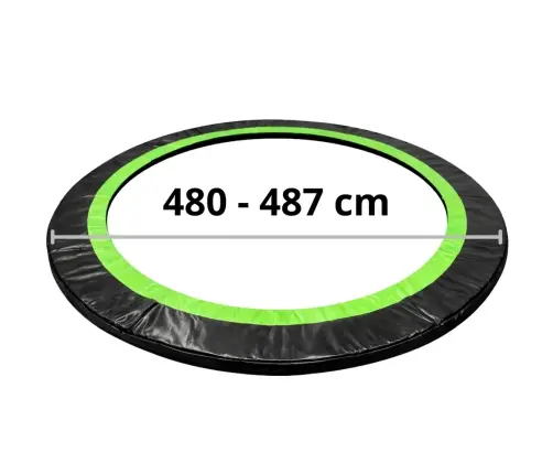 Atsperu aizsargs batutam Sport Max 488 cm (16ft) Black-Green
