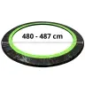 Atsperu aizsargs batutam Sport Max 488 cm (16ft) Black-Green