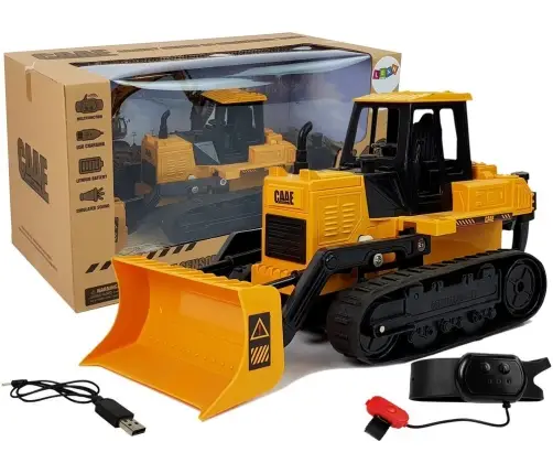 Radiovadāmās Buldozers ar pulti