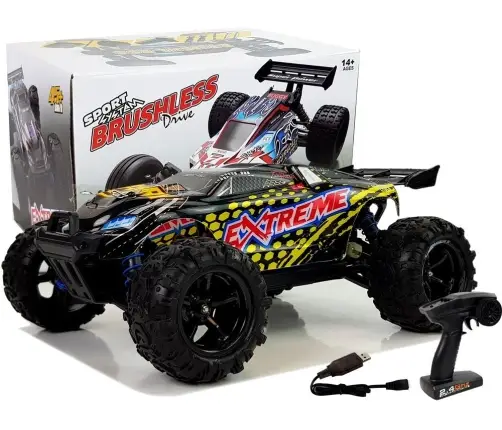 Remote Controlled Rally Car 1:18 Yellow ENOZE 9302E Speed 45 km/h