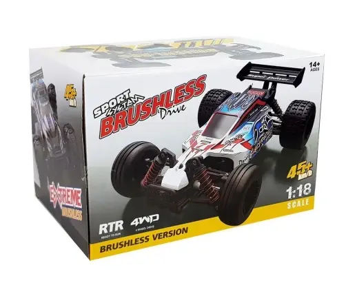 Remote Controlled Rally Car 1:18 Yellow ENOZE 9302E Speed 45 km/h