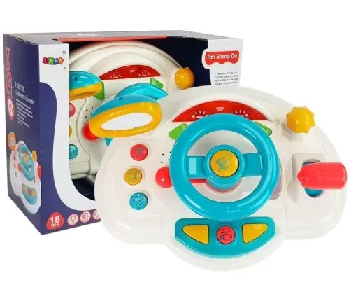 Interactive Baby Steering Wheel Horn Sound Light Interactive Baby Steering Wheel Horn Sound Light