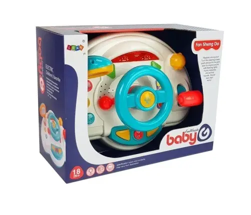 Interactive Baby Steering Wheel Horn Sound Light Interactive Baby Steering Wheel Horn Sound Light