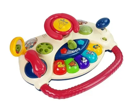 Interactive Baby Steering Wheel Piano Animal Sounds Phone Interactive Baby Steering Wheel Piano Animal Sounds Phone