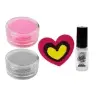 Nail Painting Set Dispenser Glitter Nail Lacquer Nail Painting Set Dispenser Glitter Nail Lacquer