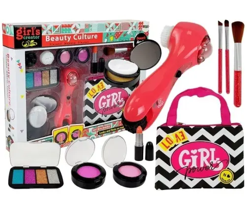 Beauty Set with Bag Massager Lipstick