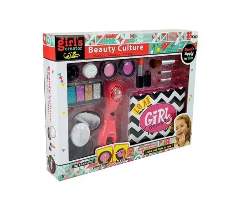 Beauty Set with Bag Massager Lipstick