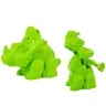 Play Daugh Dinosaurs Eggs Mould 12 Pieces 4 Colours