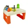 Daisy Play Dough Table Dinosaurs Eggs Mould Volcano with Glowing Lava 4 Colours
