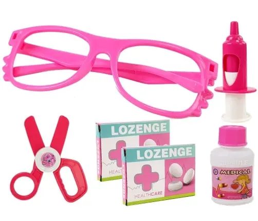 Doctor Set Dentist Stand Drip Medicines Syringe Drills Toothbrush Doctor Set Dentist Stand Drip Medicines Syringe Drills Toothbrush