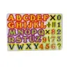 Educational Table with Projector Chair Crayons Magnets Letters and Numbers