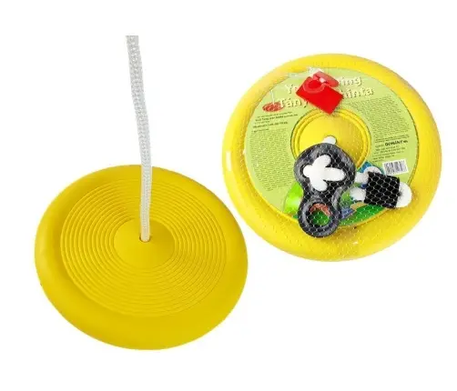 Children's plate swing 423 yellow Children's plate swing 423 yellow