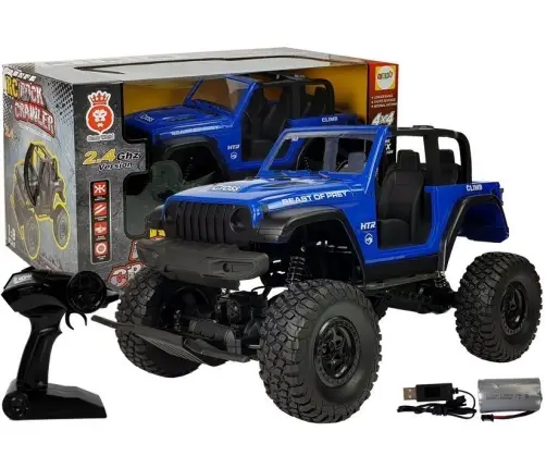 Red Remote Controlled Jeep Terrain Car 2.4G