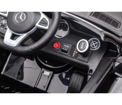Divvietīgs bērnu elektromobilis Mercedes SLC 300 White