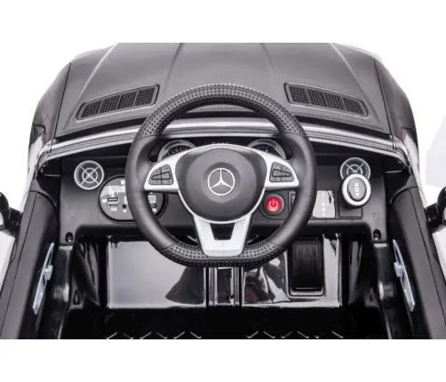Divvietīgs bērnu elektromobilis Mercedes SLC 300 Black