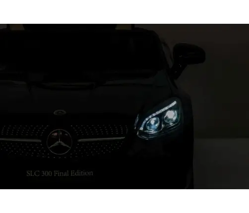 Divvietīgs bērnu elektromobilis Mercedes SLC 300 Black