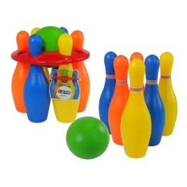Bowling Set 6 pcs Colourful 26 cm