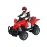 Remote Controlled Quad Red 27 Mhz 1:16 with Batteries