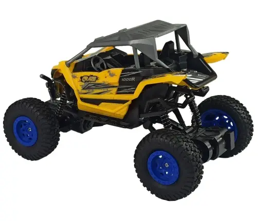 Radiovadāmā mašīna ar pulti Off-road 1:16 Yellow