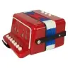 Accordion Instrument for Little Musicians Red
