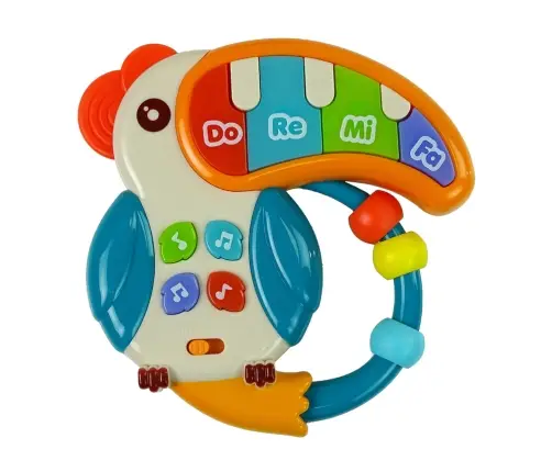 Musical Pianino Parrot Sounds Lights Beads Musical Pianino Parrot Sounds Lights Beads