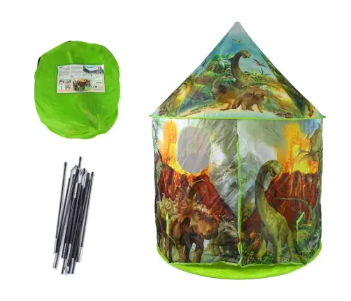 Children's Tent House Dinosaurs Garden Green Children's Tent House Dinosaurs Garden Green