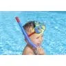 Blue Bestway Diving Mask With Pet Tube 24059