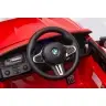 Детский электромобиль BMW M5 с платформой и ручкой для родителей Red lacquered
