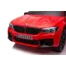 Детский электромобиль BMW M5 с платформой и ручкой для родителей Red lacquered