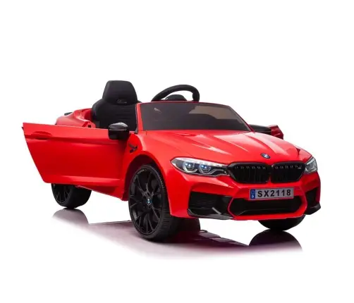 Elektriskā sporta automašīna bērniem BMW M5 DRIFT Red