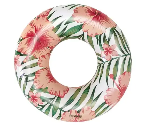 Swimming Ring With Pink Palms 119 m Bestway 36237